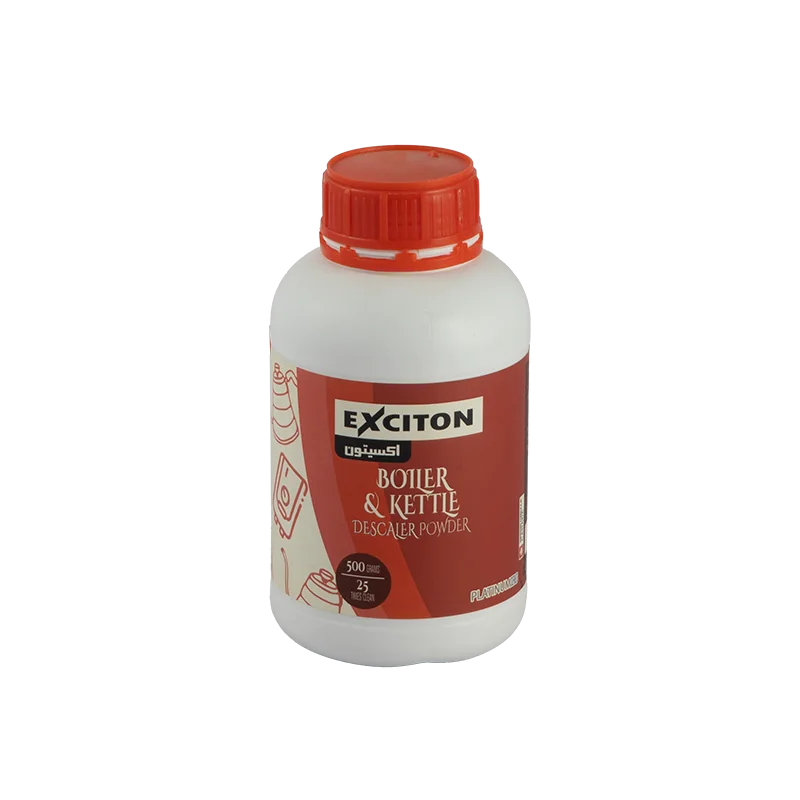 پودر رسوب زدای بویلر و کتری 500 گرمی Exiton